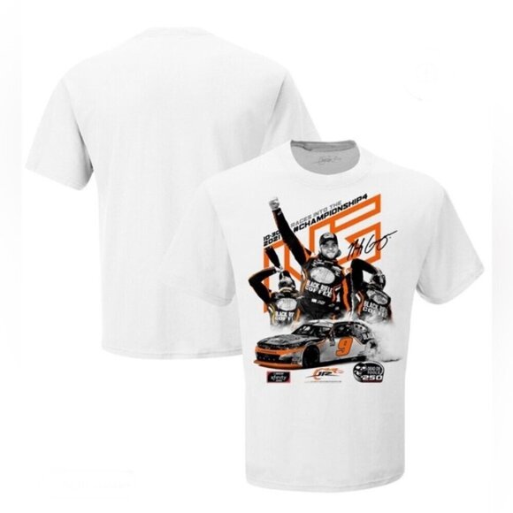 Noah Gragson, Men's JR Motorsports T-Shirt - White. Size: XL. NWT. (1693) - Picture 7 of 9